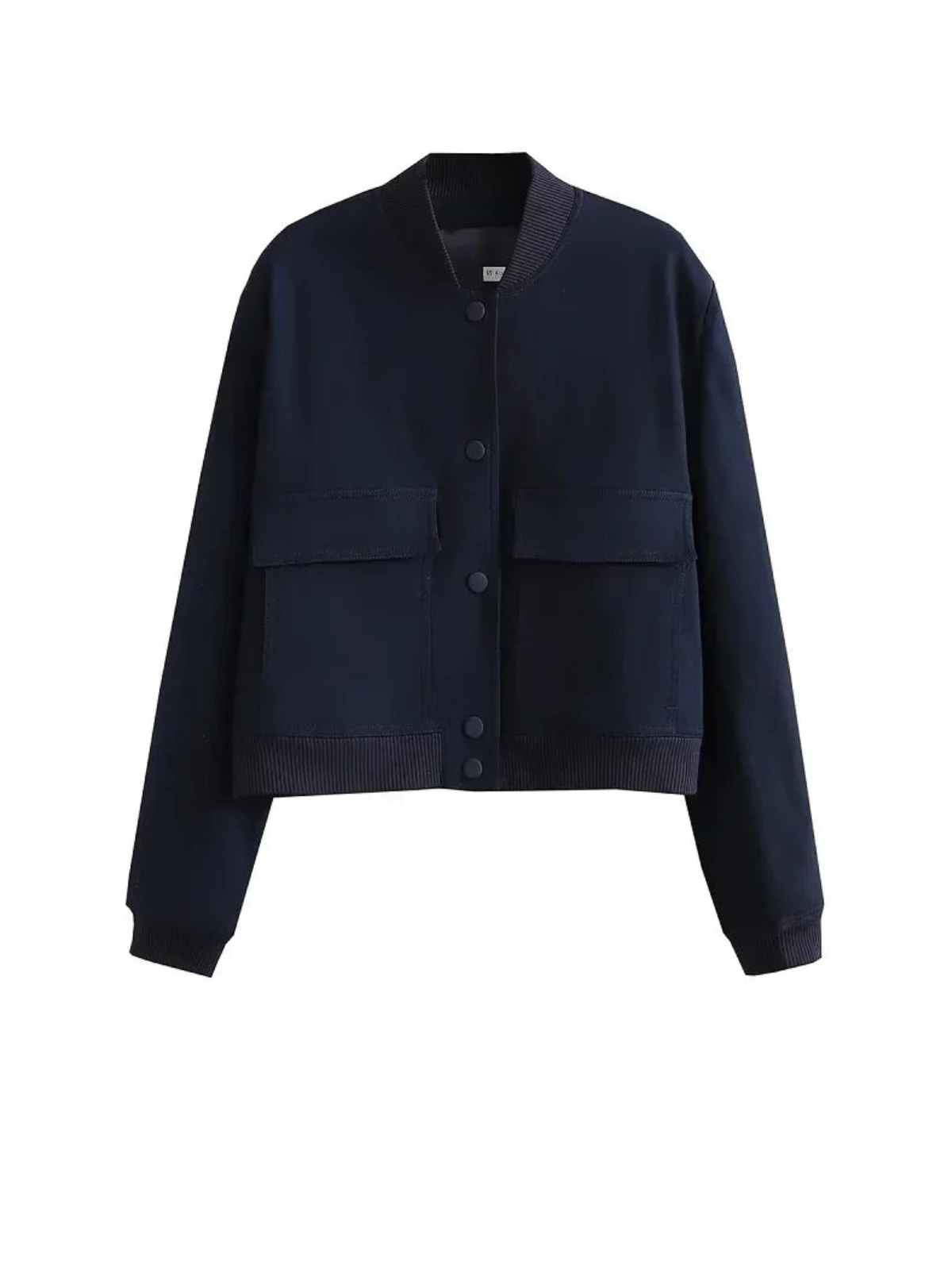 Cropped Bomber Jacket
